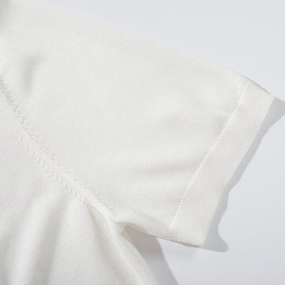 Slim fit knit t-shirt