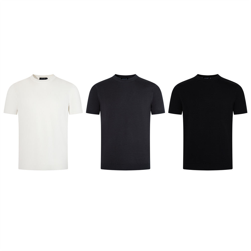 Slim fit knit t-shirt