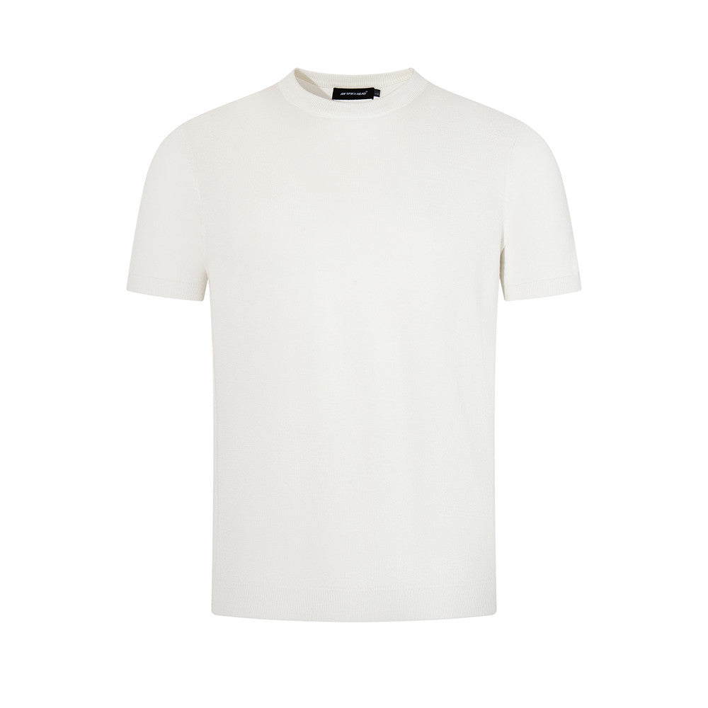Slim fit knit t-shirt