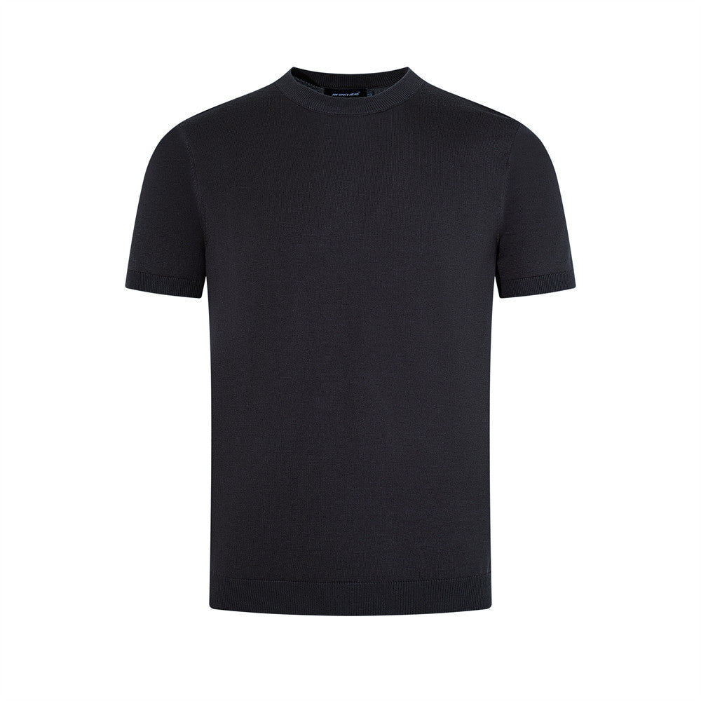 Slim fit knit t-shirt