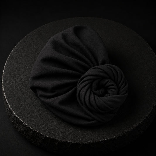 Classic Black Turban