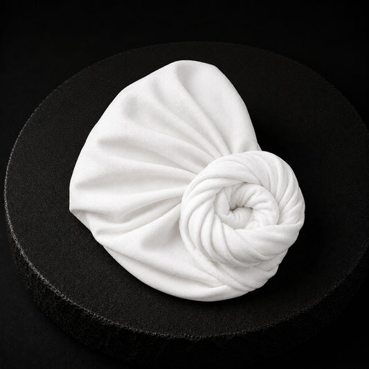 Pure White Turban